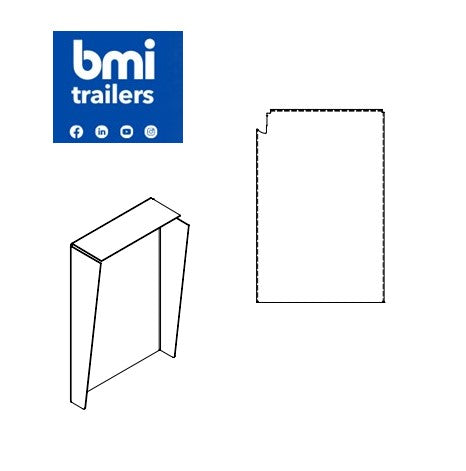 AW 30129 ----- MUDGUARD FRONT (RH)