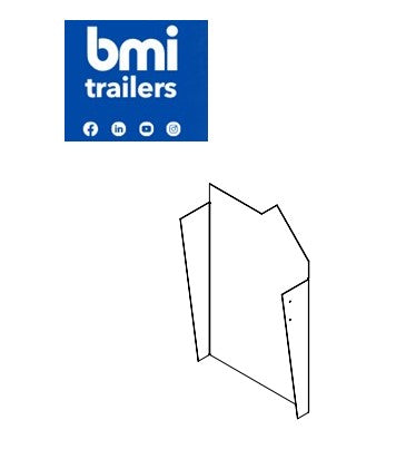 EJ 27016 ------ EURO FRONT (RH)MUD GUARD