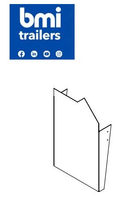 EJ 27017 ----- EURO FRONT (LH) MUD GUARD