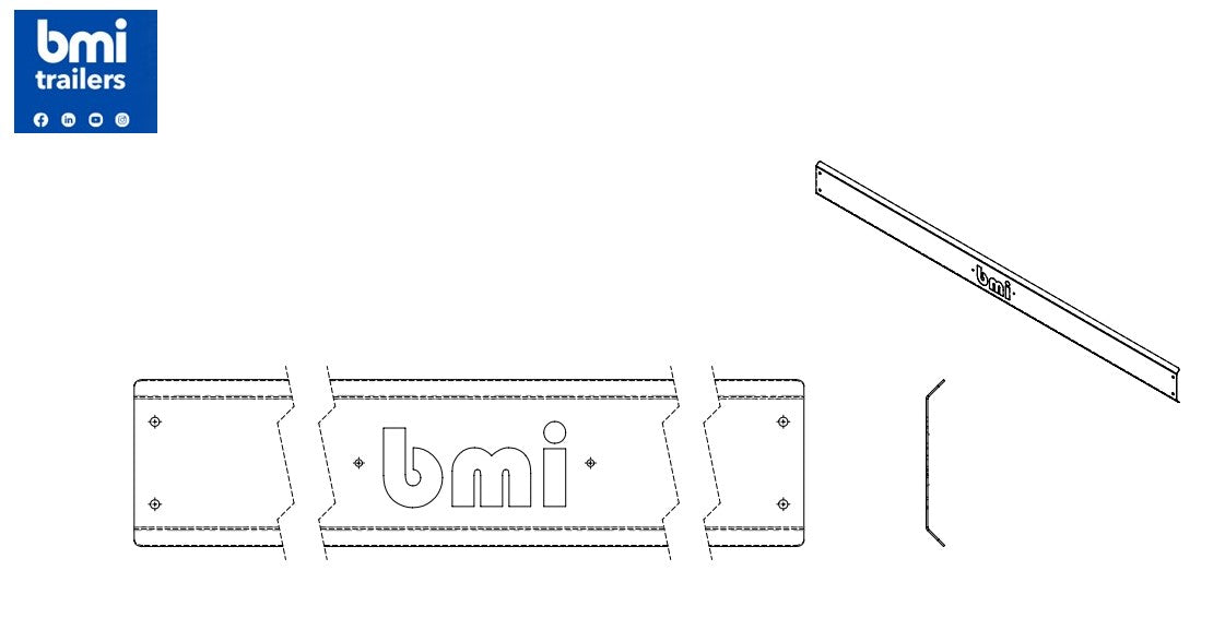 EJ 30200 ----- EJ DONOVAN BULLET HALF PIPE WIND BREAK (NARROW BODY)