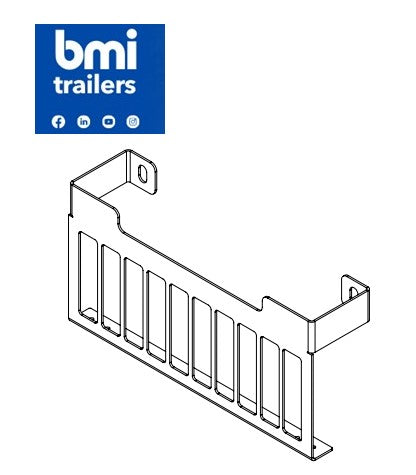 EJ 36452 ----- EJ HALF PIPE LIGHT PAN FOLD DOWN GUARD. (ASPOCK CLUSTER )
