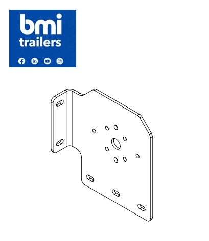 EJ 36456 ----- EJ HALF PIPE EJECTOR BULLET COVER BOLT ON ROLLER SPOOL RH BRACKET