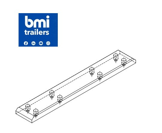 EJ 50186 ----- EJ HALF PIPE EJECTOR BLADE CENTRAL BASE NYLON