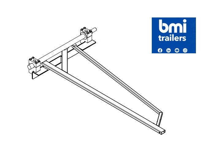 EJ 27447 ----- Ej Boss Type Sheeter Rh Arm And Hinge Assy