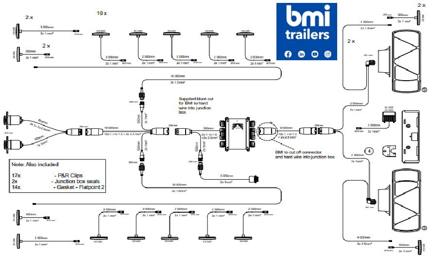 EL 2003 ----- Aspock Light Kit ( Ejector Standard Uk-bmi001-040-a)