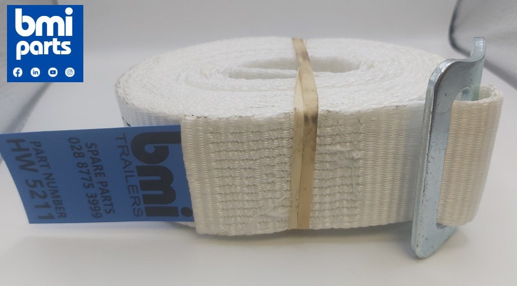 HW 5211 ----- ROLL OVER COVER STRAP WHITE