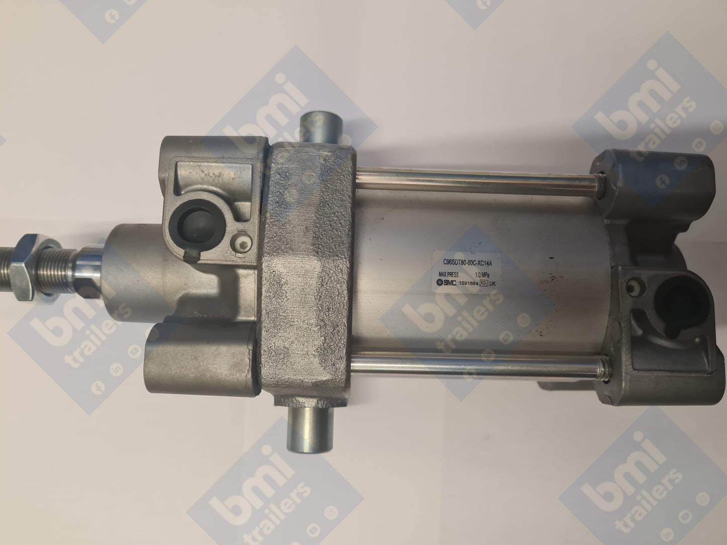 PN 0172 ----- SMC C96 SDT80-80C PNEUMATIC CYLINDER (80MM BORE, 80MM STROKE, CTR TRUNNION POS)