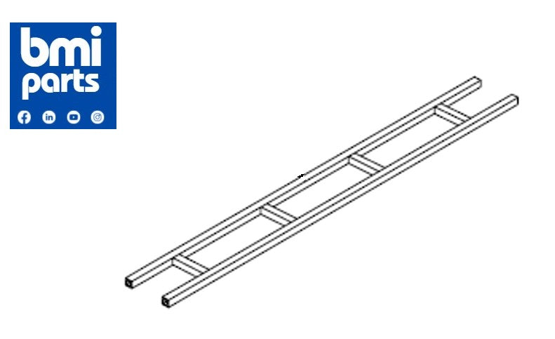 SP 0039 ----- Ladder Weldment 88" X 11.5" 2601