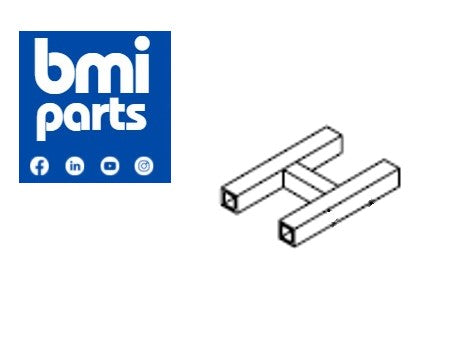 SP 0040 ----- H Connector Assembly 12" Single Part 2603