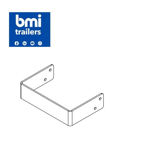SW 15151 ----- SW FRONT LADDER BRACKET (NEW LADDER)