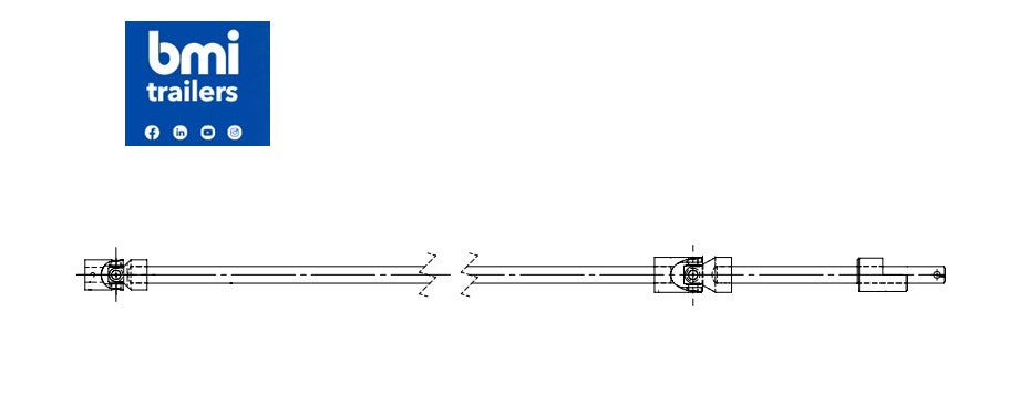 TT 25358 ----- TT HARDBOX 90YRD  MANUAL 1/2 NET DRIVE SHAFT ASSY.
