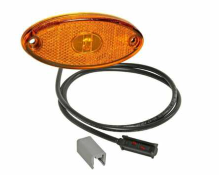 EL 0348 ----- FLATPOINT 2 LED AMBER