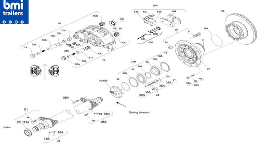 3434386100 ----- Guide-/seal kit item 70