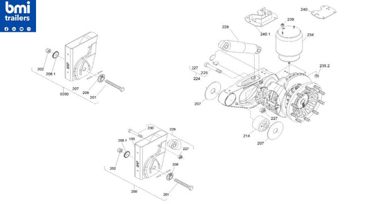 4343104888 ----- Hex-screw item 201