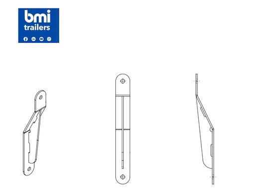 AW 26485 ----- AW TTC LANDING LEG SHORT STRUT ASSY.