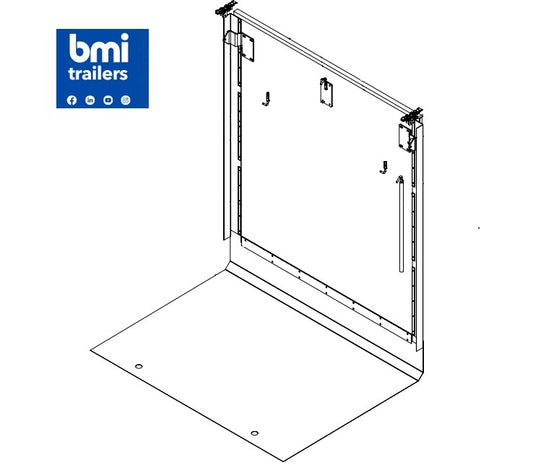 AW 27795 ----- AW 117YRD FLAT FLOOR HONEYCOMB BULKHEAD ASSY (ALMET TOP RAIL)