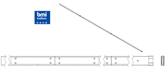 AW 30142 ----- AW ROLLOVER SHEETER DRIVE TUBE ASSY