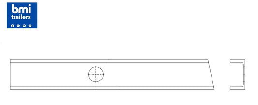 EJ 20122 ----- 110YD EJECTOR DOOR L/H SIDE CHANNEL