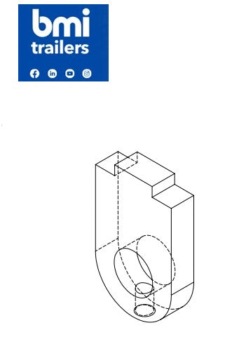 EJ 27487 ----- EJ SIDE ACCESS DOOR LOCK HINGE