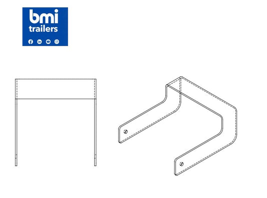 EJ 36371 ----- EJ HALF PIPE EJECTOR TOP LADDER BRACKET