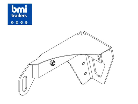 EJ 45306 ----- EJ HALF PIPE EJECTOR DOOR RH ARM ASSY. (NARROW BODY)