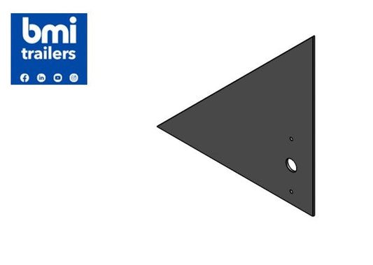 EJ 36256 ----- Front Corner Gusset To Suit Aspock Light