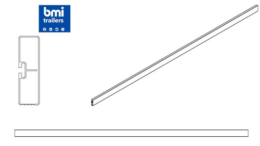 HW 0016 ----- sideguard rail 3500mm (UFG112072)