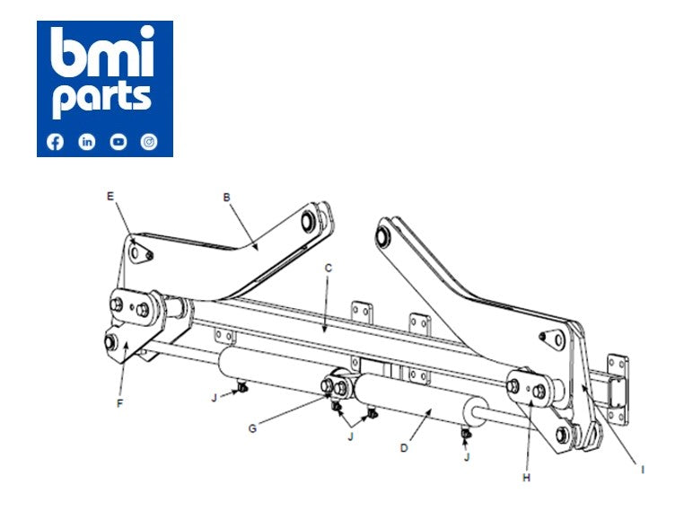 HW 0439 ----- Actuator Assy Hydraulic Double Flip