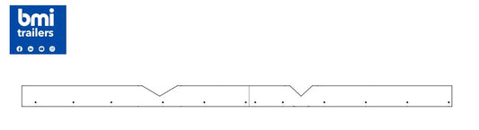 HW 5310 ----- BLADE RUBBER LHS (EXTENDED)