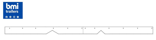 HW 5311 ----- BLADE RUBBER RHS (EXTENDED)