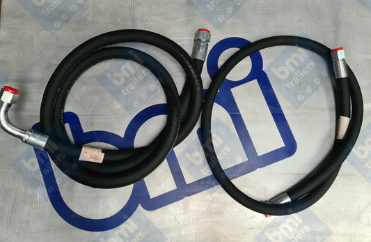 HY 7978 ----- Cargo floor pressure R/S Return L/S hose kit ( 3/4" PRESSURE / NO HYRDAULICS )
