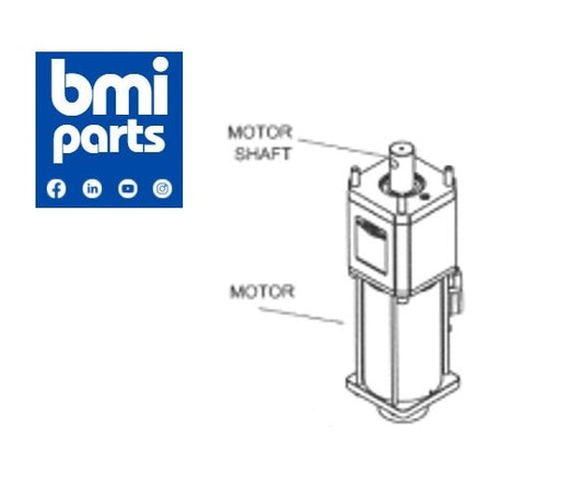 SP 6060 ----- Roll Tube Motor Std (Old Plugs) (1705251)