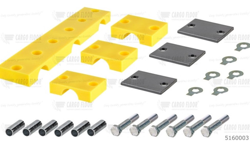 SP 7232 ----- Set Guide Blocks For 3 Piston Rods Cf300 Cf500 Complete Solid Execution