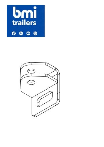 SW 25163 ----- SW LOCKING BAR KEEPER ASSY (WELD ON)