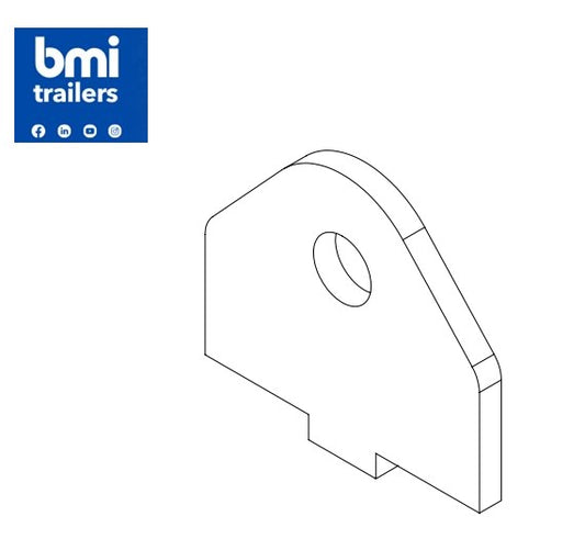 SW 26045 ----- SW LOCKING BAR KEEPER TOP BRACKET