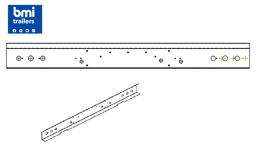 SW 30041 ----- SW METAL MOVER REAR LIGHT PAN (LIFT UP UNDERRUN/ASPOCK/ STALKS)