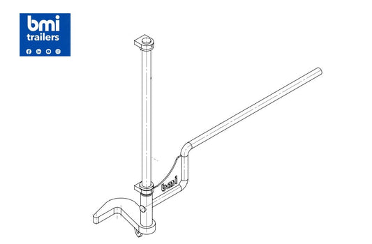 TT 20097 ----- TT 75 YRD LOCKING BAR ASSY. RH