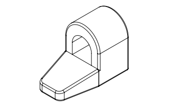 HW 0934 ----- CAST STEEL WELD ON DOOR LOCKS